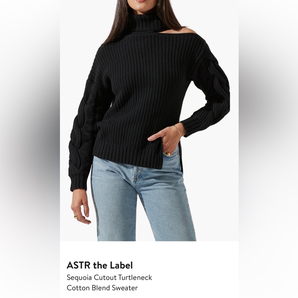 ASTR the label turtleneck sweater
